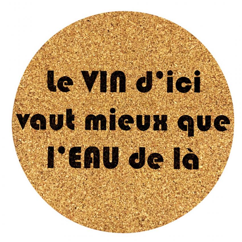 Sous verre en liège
