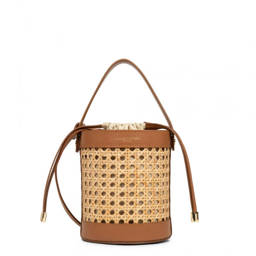 Petit sac seau - Cannage Rotin