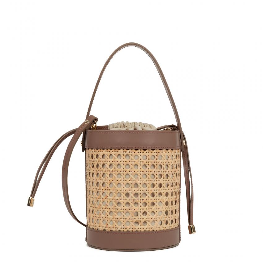 Sac seau - Cannage Rotin