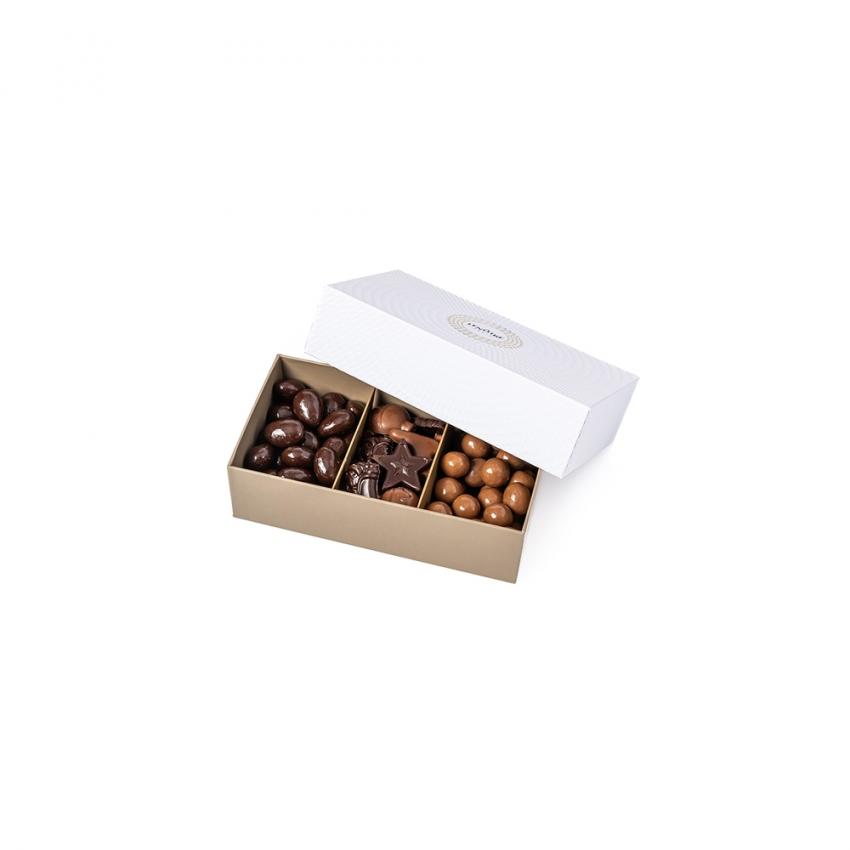 Coffret de confiseries de Noël