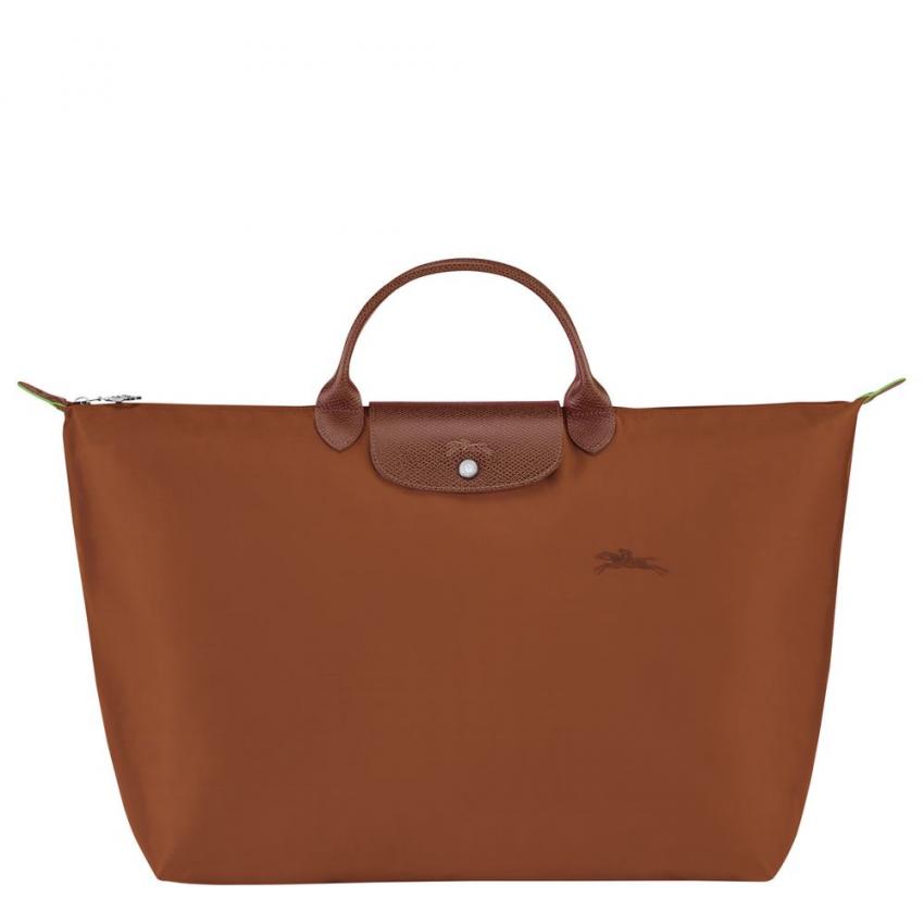 Sac de voyage S Cognac Le Pliage Green