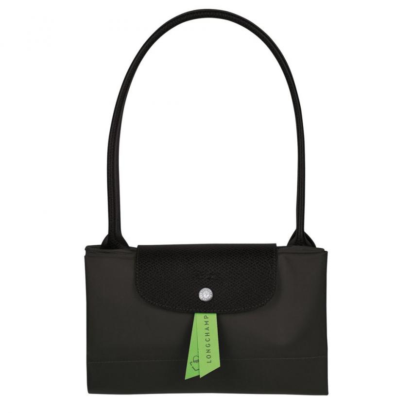 Sac porté épaule Noir Le Pliage Green