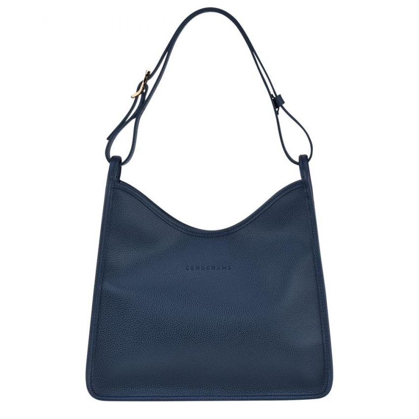 Sac porté épaule Navy Le Foulonné